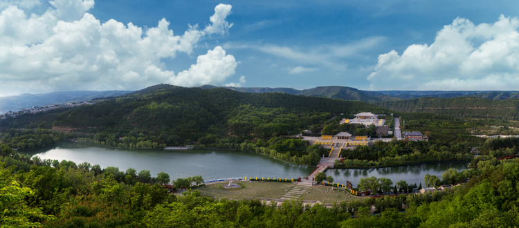 黄帝陵远景